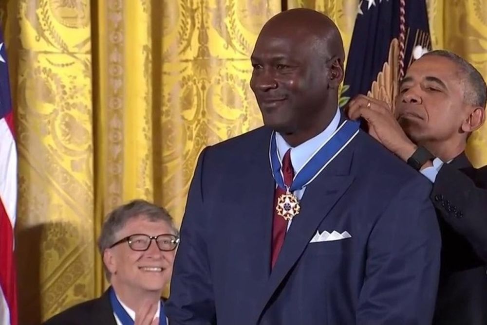 Τζόρνταν και Τζαμπάρ τιμήθηκαν από τον Ομπάμα με το Μετάλλιο της Ελευθερίας