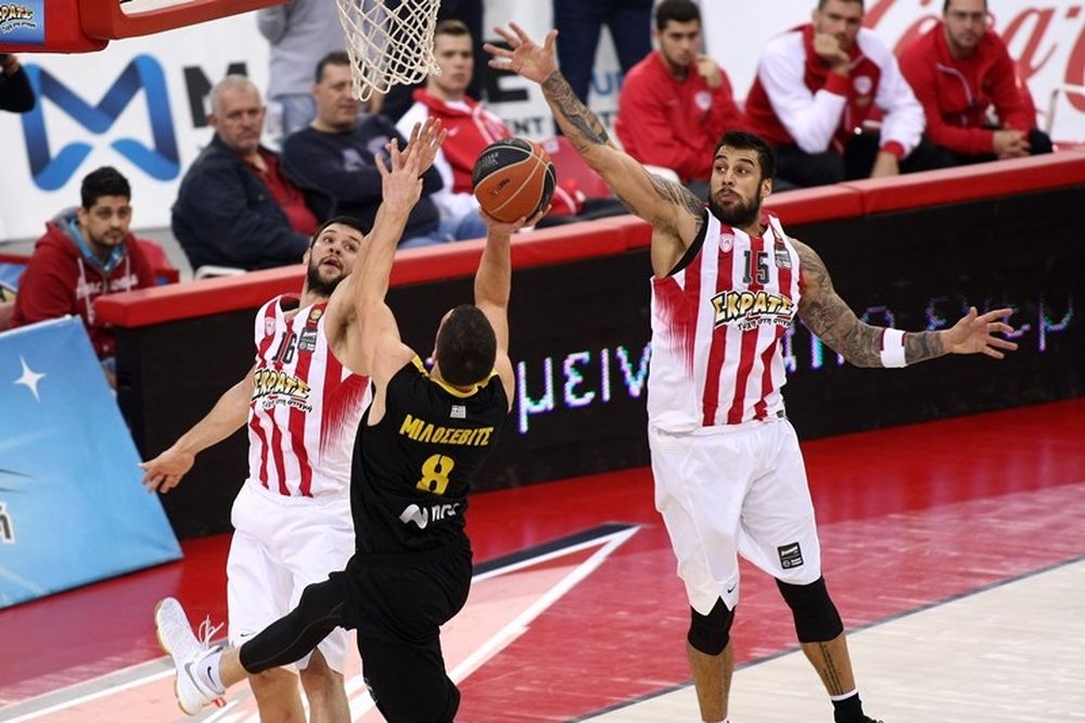Ολυμπιακός - ΑΕΚ 78-67: Επέστρεψε δυνατός μετά την «σφαλιάρα»