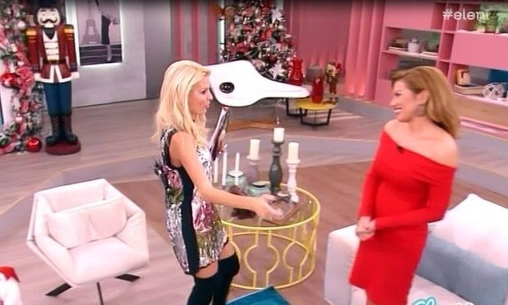 Η απίστευτη παρατήρηση της Μενεγάκη για το κόκκινο φουστάνι… «Κάγκελο» η Μανωλίδου