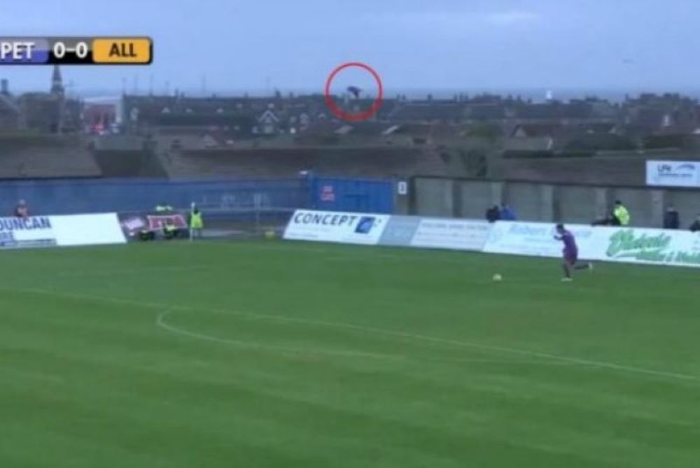 Τερματοφύλακας χτυπάει γλάρο… (video)