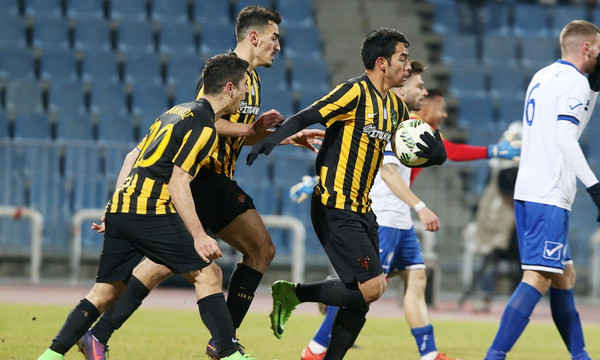 Ηρακλής-ΑΕΚ 2-2: Τα βρήκε μπαστούνια!