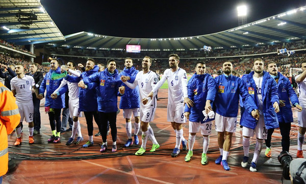 Αποθεωτικό βίντεο από την κερκίδα των Ελλήνων στις Βρυξέλλες!