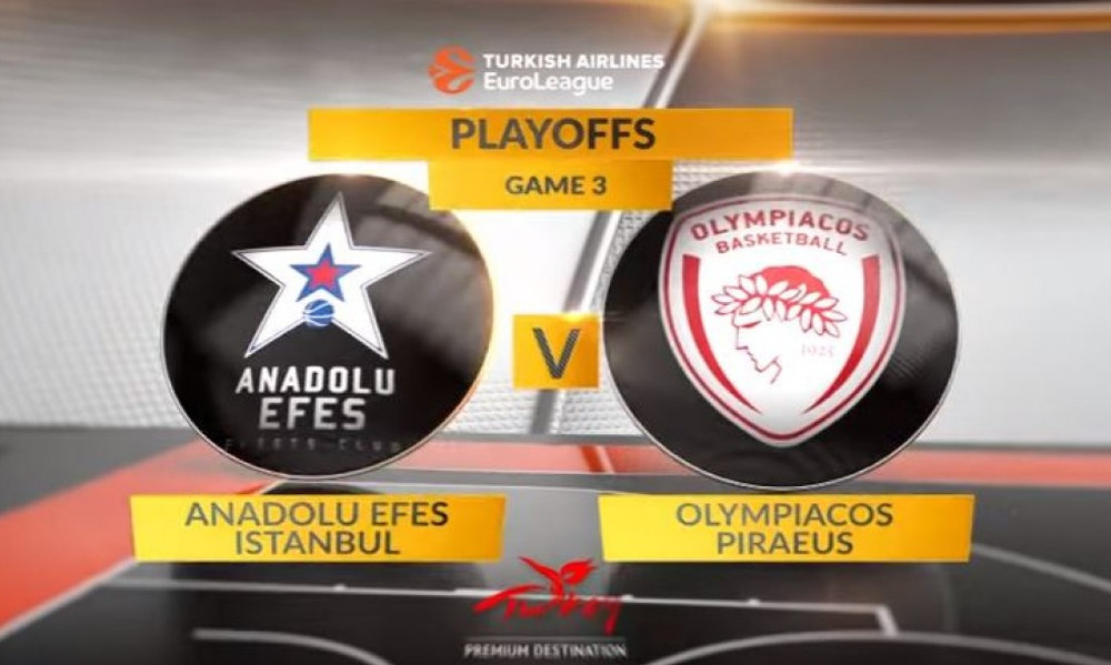 Euroleague: Το trailer του Game 3 Εφές-Ολυμπιακός