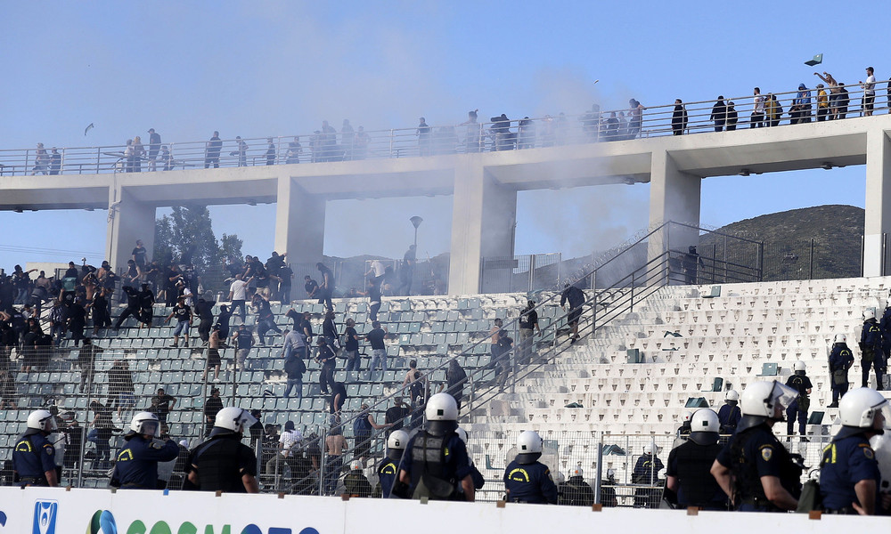 ΠΑΟΚ-ΑΕΚ: Καπνός μέσα στα αποδυτήρια της ΑΕΚ!