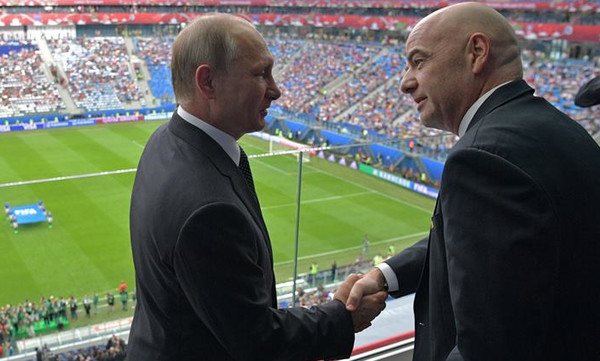 Πούτιν: Το ποδόσφαιρο πρέπει να προωθεί αξίες δικαιοσύνης
