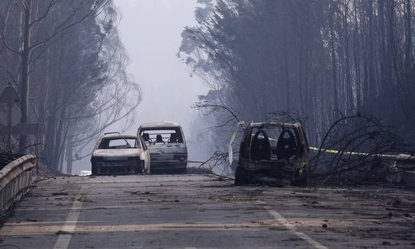 Εθνική τραγωδία στην Πορτογαλία: Απανθρακώθηκαν τουλάχιστον 57 άνθρωποι