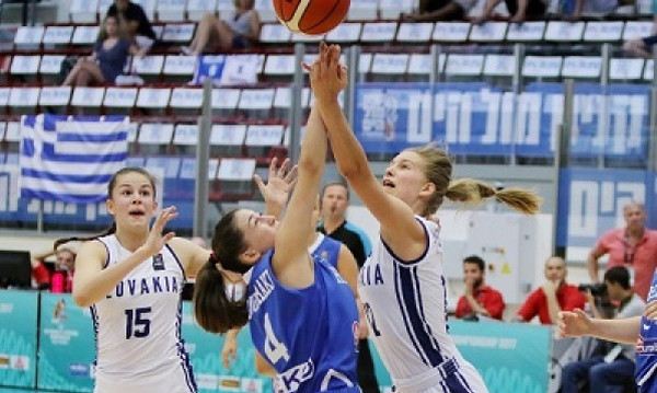  Ευρωπαϊκό Πρωτάθλημα Νέων Γυναικών: Νίκη-θρίλερ της Εθνικής επί της Σλοβακίας 