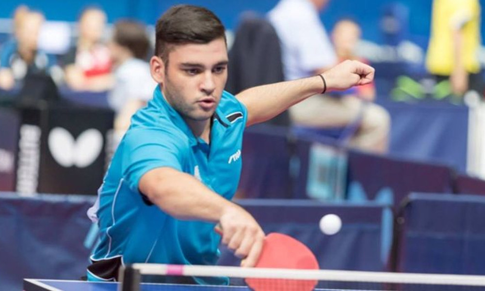 Ευρωπαϊκό πρωτάθλημα Πινγκ Πονγκ: «Χρυσός» ο Σγουρόπουλος 