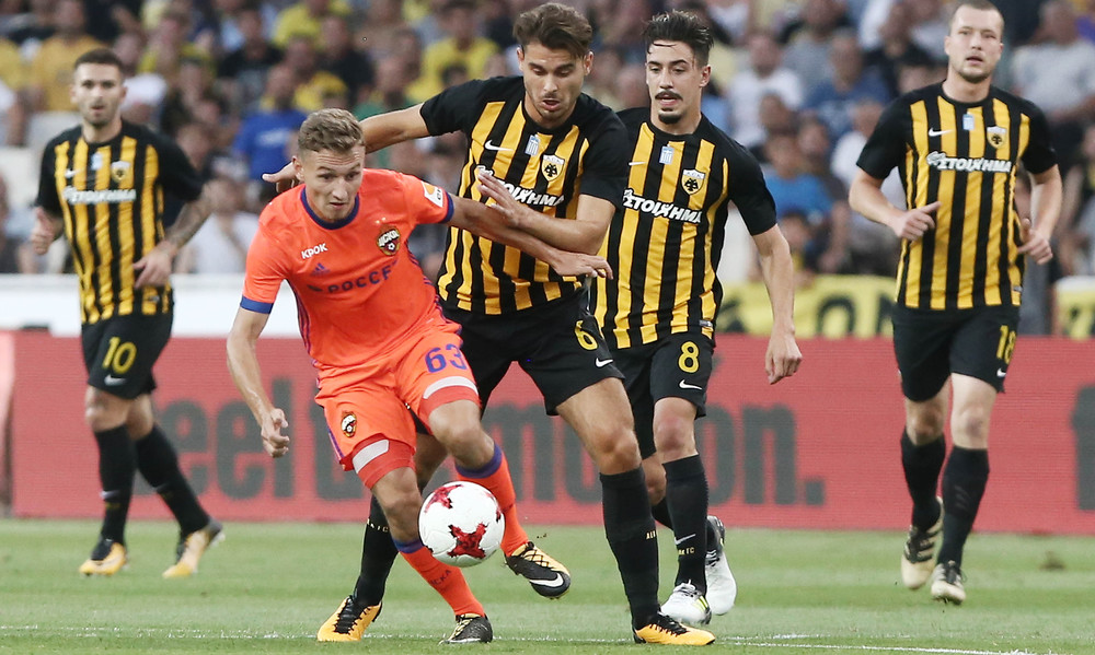 ΤΣΣΚΑ Μόσχας – ΑΕΚ 1-0: Η πρόκριση χάθηκε στα κόρνερ 