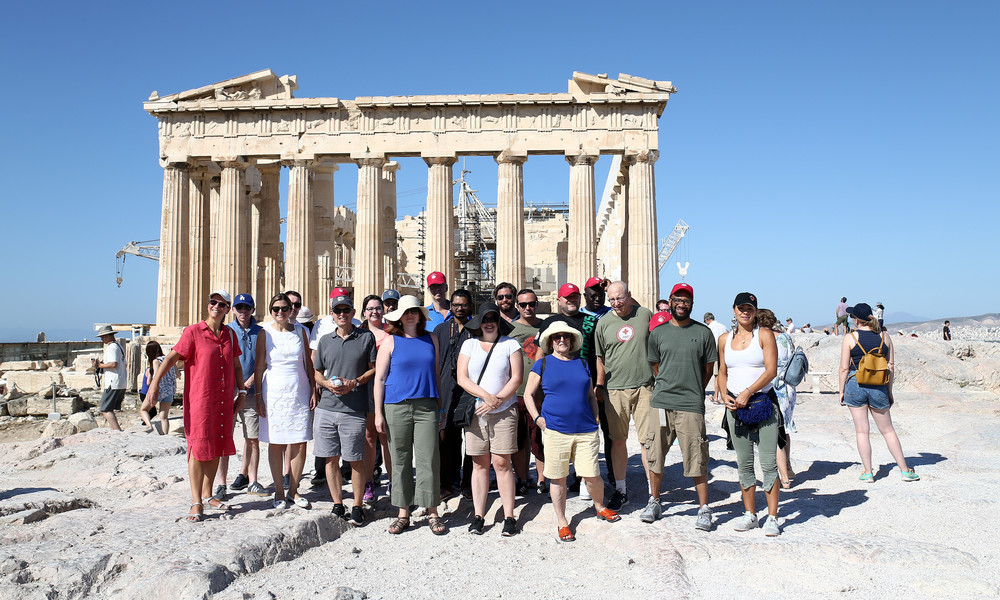 Ολυμπιακός: Οι σύνεδροι του Χάρβαρντ γνώρισαν τον ελληνικό πολιτισμό