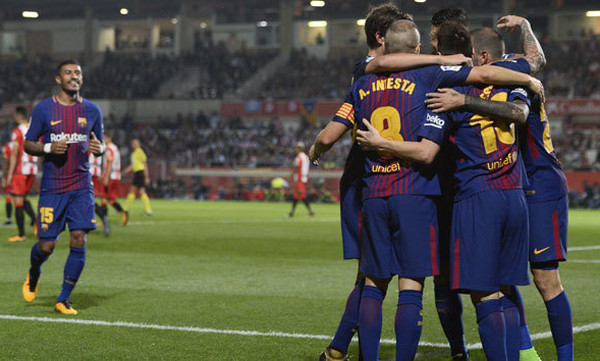 Η Χιρόνα τα γκολ αλλά η Μπαρτσελόνα τη νίκη! (vid)