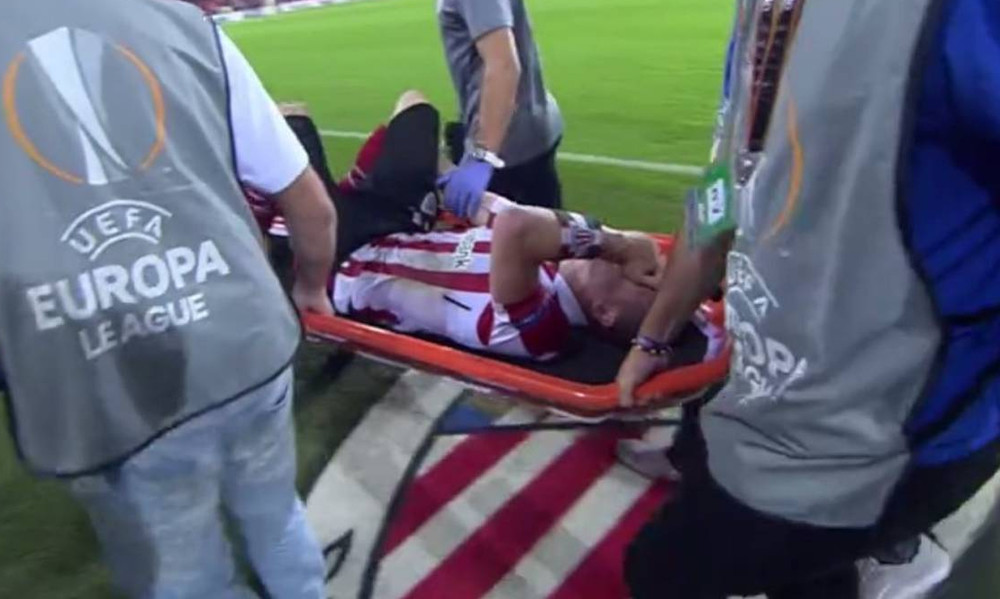 Ανατριχιαστικός τραυματισμός στο Europa League!