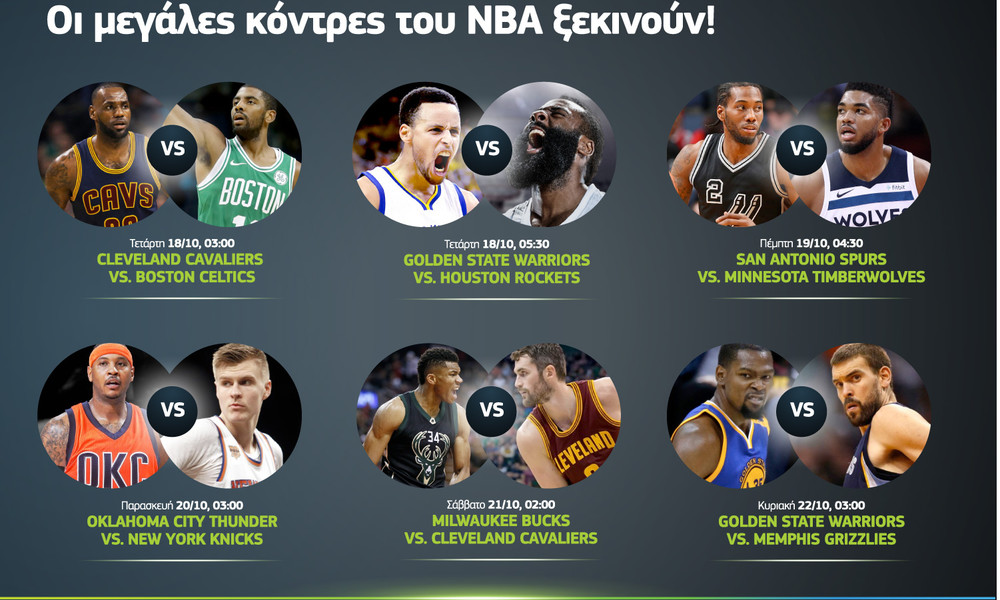 Το ΝΒΑ επιστρέφει αποκλειστικά στα παρκέ της COSMOTE TV 