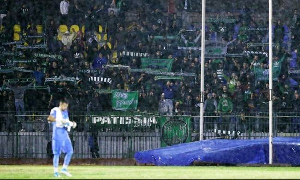 Αποθέωση για τον Παναθηναϊκό στη βροχή! (videos)