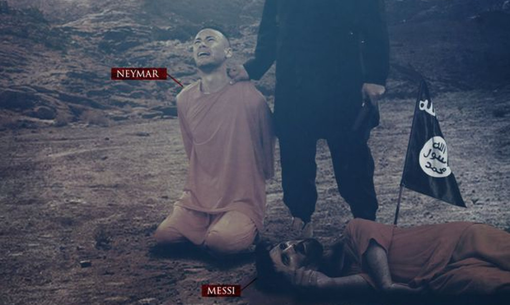 Σοκ! Ο ISIS απειλεί και Νεϊμάρ μετά τον… νεκρό Μέσι! (photo)