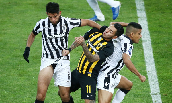 ΑΕΚ-ΠΑΟΚ: Η μανούρα Αραούχο-Ζαμπράνο και το «ντου» του Χιμένεθ (pics)