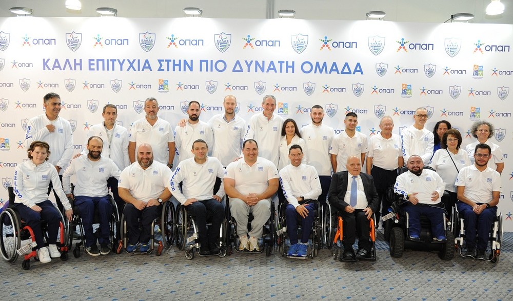  O ΟΠΑΠ εύχεται «καλή επιτυχία» στους αθλητές των εθνικών ομάδων κολύμβησης και άρσης βαρών σε πάγκο
