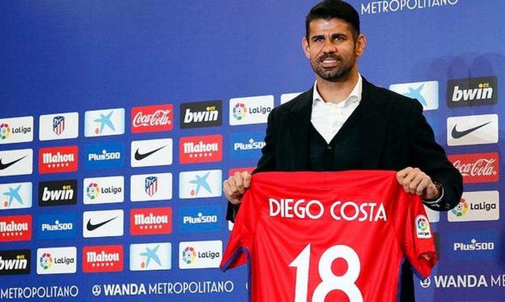 Η Ατλέτικο Μαδρίτης καλωσόρισε τον Ντιέγκο Κόστα στο… σπίτι του