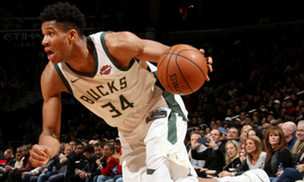 NBA: Τα μαγικά του Αντετοκούνμπο με Ουίζαρντς (video)