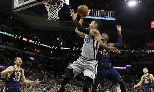 NBA: Μεγάλο διπλό Πέισερς στο Σαν Αντόνιο