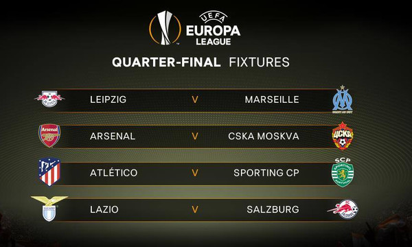 Europa League: Το πρόγραμμα των προημιτελικών