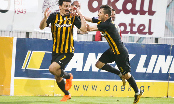 Πλατανιάς-ΑΕΚ 0-1: Πιο κοντά με Λάζαρο