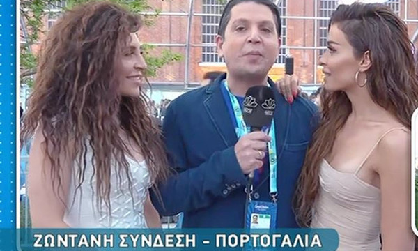 Eurovision 2018: Ελένη Φουρέιρα και Γιάννα Τερζή μιλούν μαζί στην κάμερα