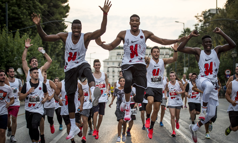 Antetokounbros 5K Run: Η Αθήνα έτρεξε με Γιάννη και Θανάση ενάντια σε όλα τα εμπόδια (photos)