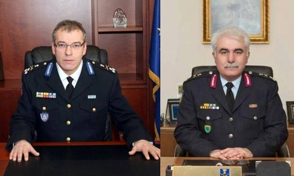 Αυτοί είναι οι νέοι αρχηγοί σε Αστυνομία και Πυροσβεστική