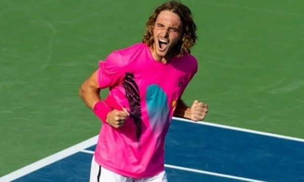 Επικό μήνυμα της… ΚΑΕ Ελαφιακός: «Καλή τύχη Στέφανε Τσιτσιπά»! (photo)