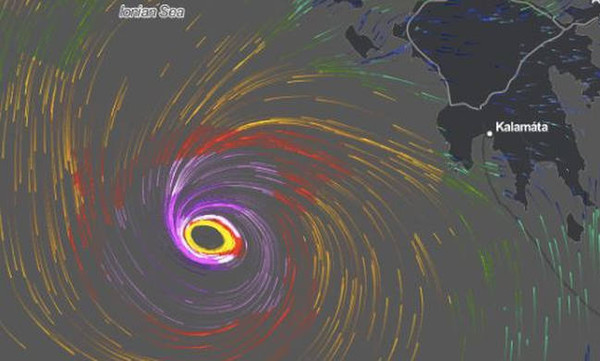 Καιρός - Μεσογειακός κυκλώνας απειλεί την Ελλάδα: Συναγερμός για το σπάνιο φαινόμενο (photos)