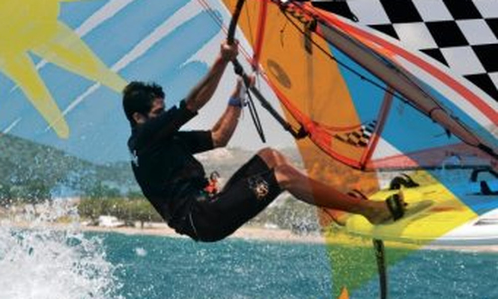 Πανευρωπαϊκό Ιστιοσανίδας Techno 293 στις εγκαταστάσεις του  Ναυτικού Ομίλου Βάρης-Βάρκιζας