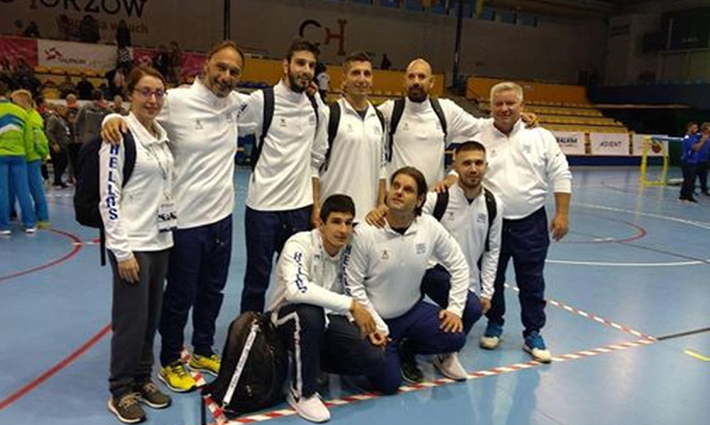 «Ασημένια» η εθνική ανδρών στο Ευρωπαϊκό γκόλμπολ