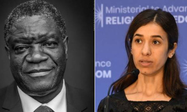Νόμπελ Ειρήνης 2018 στον Denis Mukwege και τη Nadia Murad