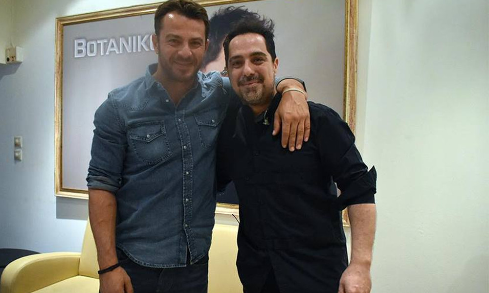 Ο Ντάνος διασκέδασε με Μάκη Δημάκη στον Βοτανικό 