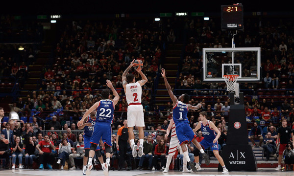 Euroleague: Το clutch τρίποντο του Τζέιμς που ξέρανε την Εφές (video)