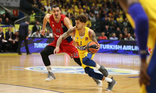 Euroleague: Η βαθμολογία μετά την αυλαία της 10ης αγωνιστικής (photo)