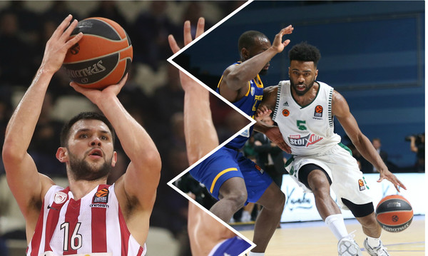Euroleague: Αυτή είναι η θέση Παναθηναϊκού ΟΠΑΠ και Ολυμπιακού μετά από 10 αγώνες (photo)