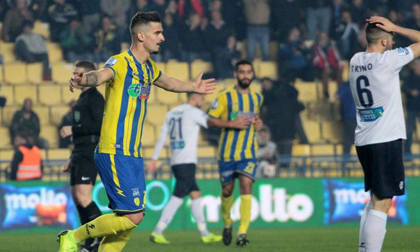 Παναιτωλικός-Απόλλων Σμύρνης 2-1: «Μίλησε» η έδρα (photos, video)