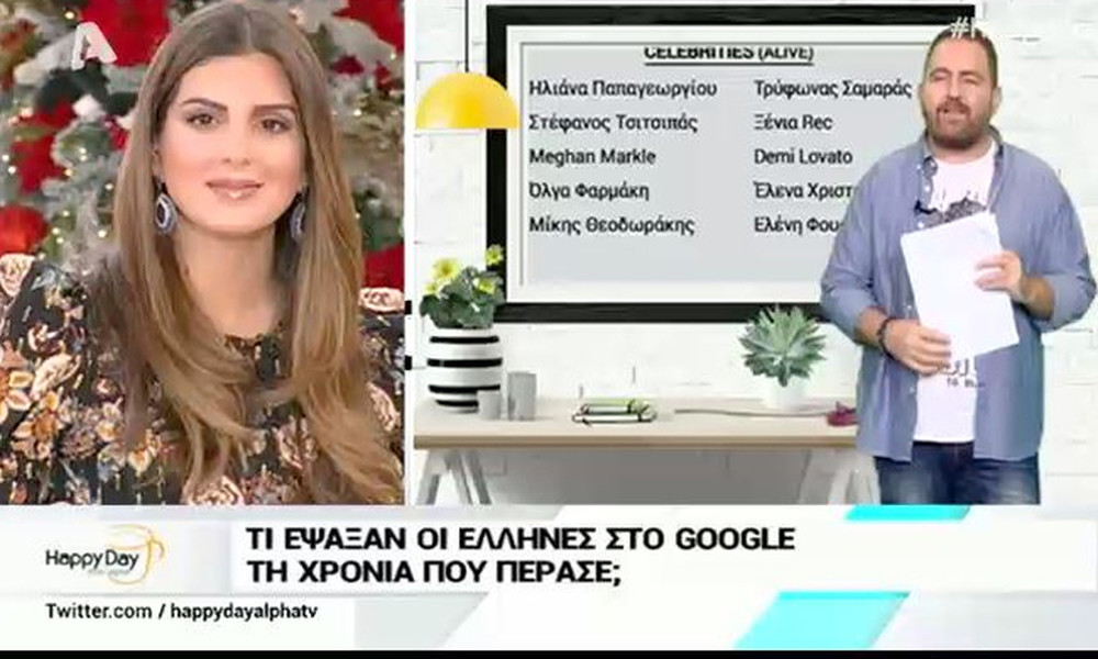 Τι αναζήτησαν περισσότερο στη Google οι Έλληνες χρήστες του διαδικτύου τη χρονιά που μας πέρασε;