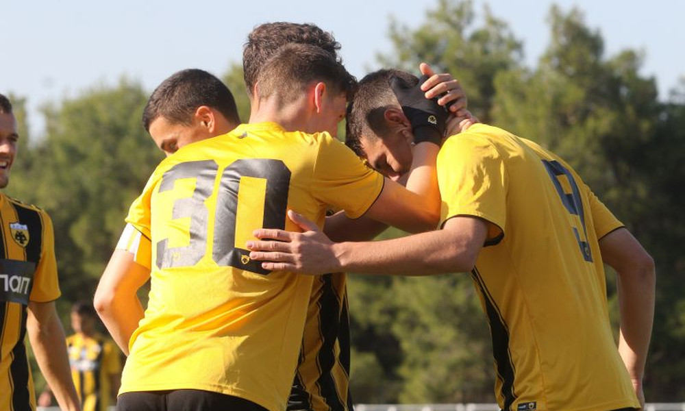 Ήττα 3-0 των Νέων της ΑΕΚ από τη Μπενφίκα