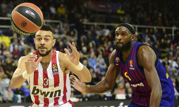 Euroleague: Η βαθμολογία μετά το διπλό του Ολυμπιακού στη Βαρκελώνη (photo)