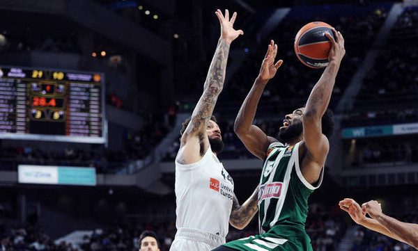 Ρεάλ Μαδρίτης-Παναθηναϊκός 89-68: «Ναυάγιο» και στην Ισπανία