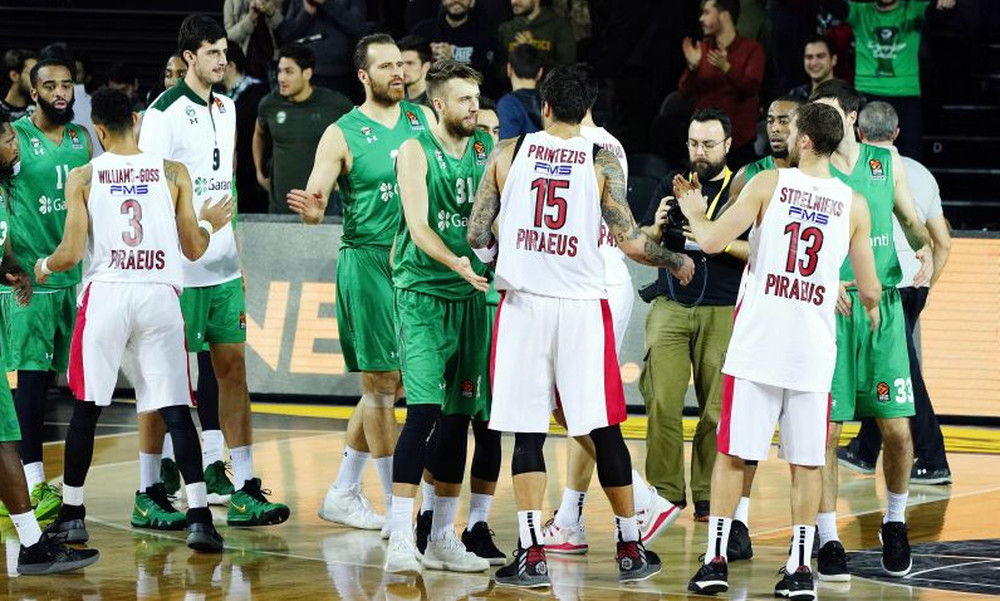 Η βαθμολογία στην Euroleague μετά την ήττα του Ολυμπιακού (photo)
