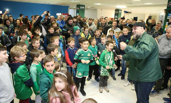 Παναθηναϊκός: Μοίρασαν χαρά και δώρα στα παιδιά! (videos+photos)