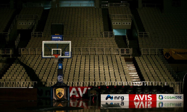 ΑΕΚ-Περιστέρι: Το ΟΑΚΑ στο... ημίφως (photos)