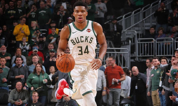 NBA: Μυθικός Αντετοκούνμπο, ξεπέρασε τους 8.000 πόντους! (video)