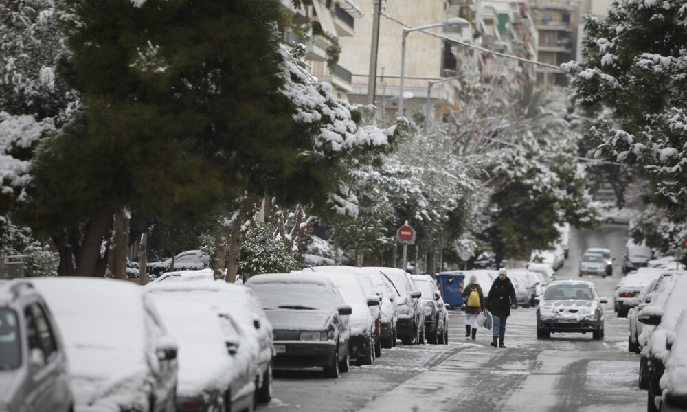 Έκτακτο δελτίο επιδείνωσης καιρού ΕΜΥ: Χιόνια στο κέντρο της Αθήνας - Πού θα χτυπήσει ο «χιονιάς»