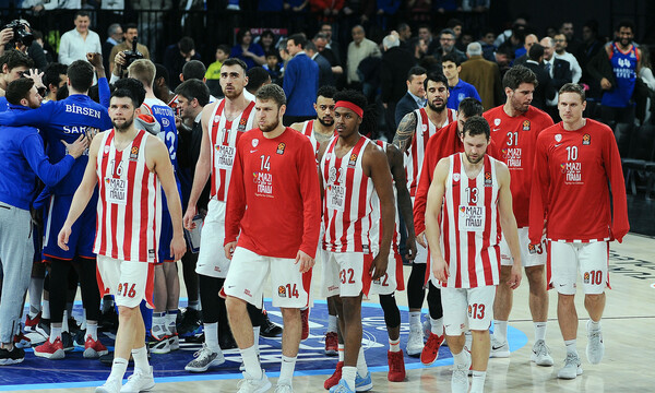 Euroleague: Αυτή είναι η βαθμολογία μετά την ήττα του Ολυμπιακού 