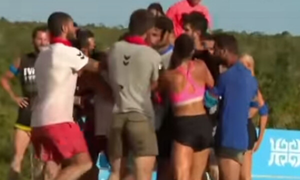 Τσαμπουκάς στο Survivor: Πιάστηκαν στα χέρια Έλληνες και Τούρκοι (pics)